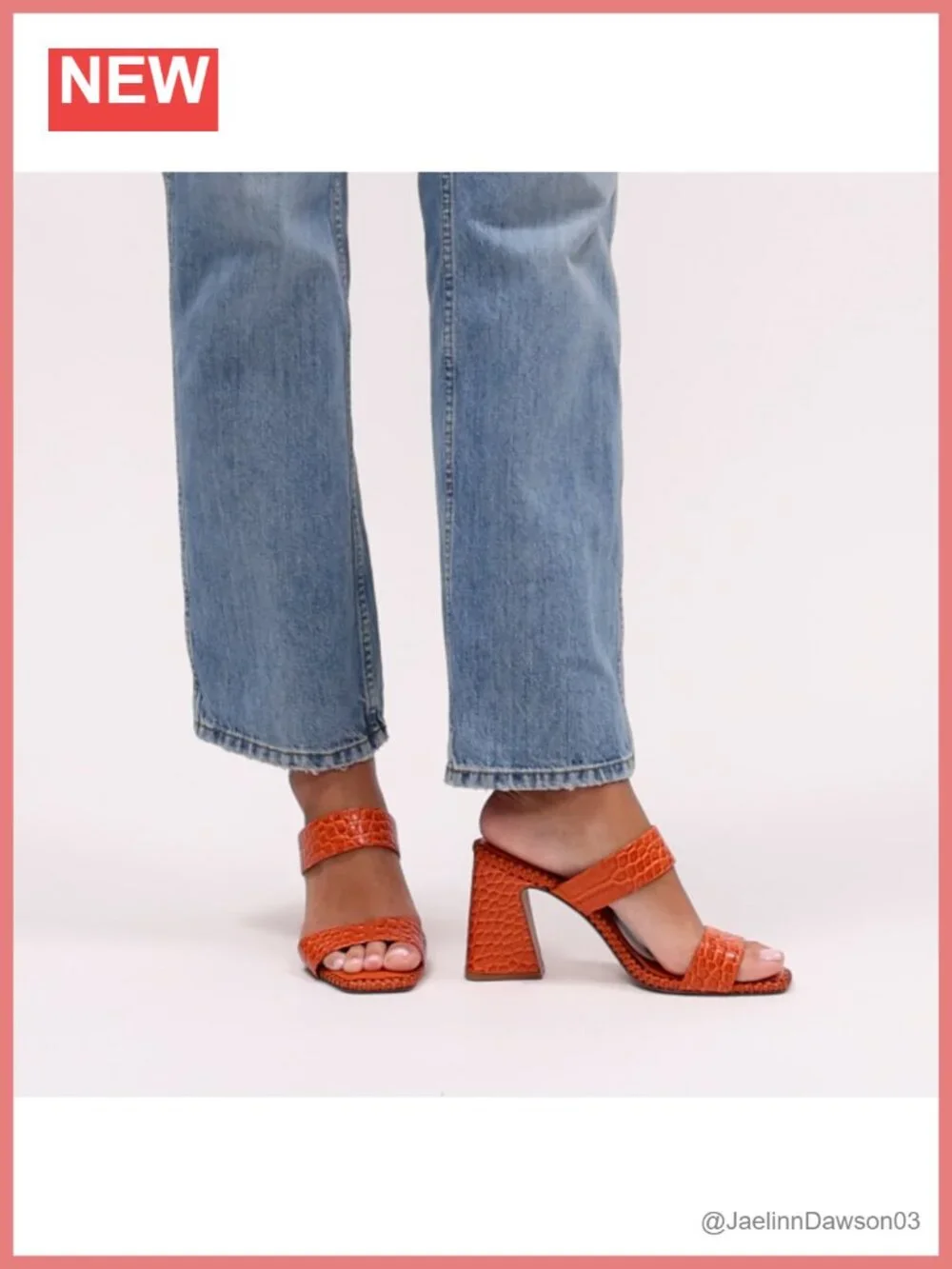 Vince Camuto Kaden Stitched Block Heel Mule Sandals Leather